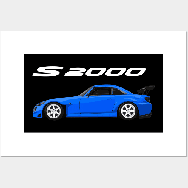 apex blue s2k Wall Art by cowtown_cowboy